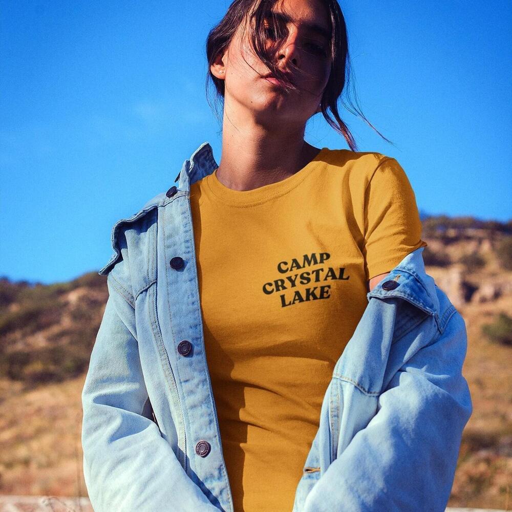 Camp Crystal Lake Counselor Friday The 13Th Horror Movie Tee